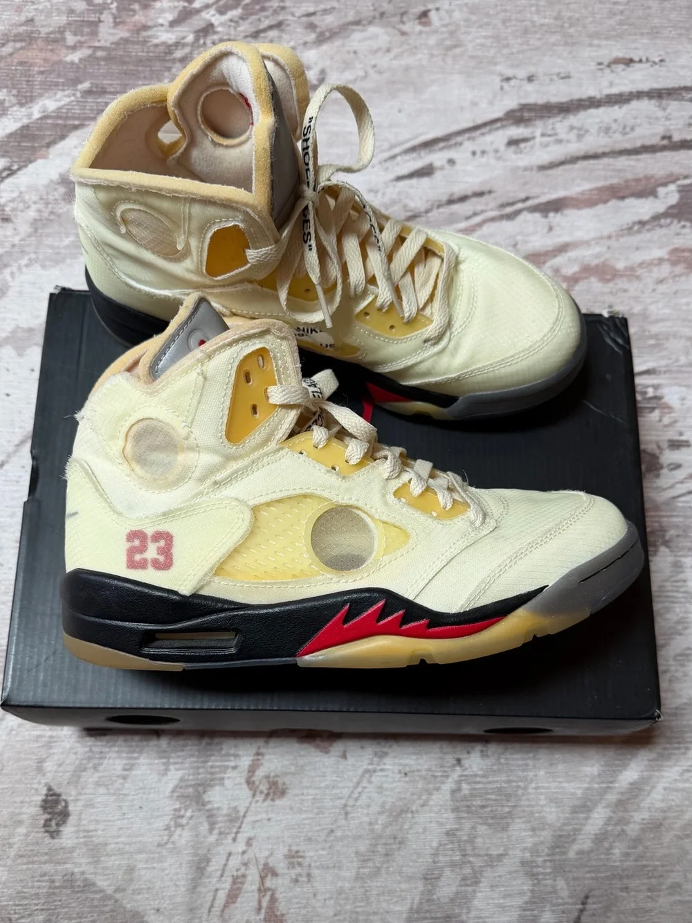 Air Jordan 1 Off-White Sail Size 7.5 🛑Rare🛑